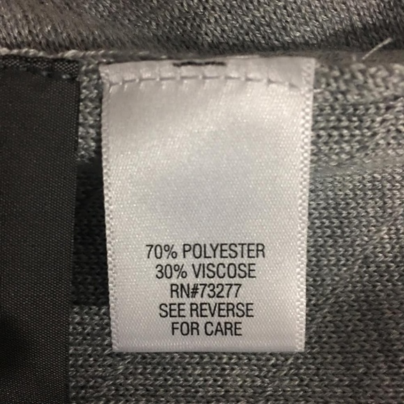 NEW Dana Buchman Gray Open Cardigan Size Small - Picture 8 of 8